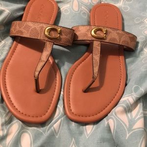 COACH Jaclyn sandals!!